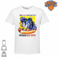 Distressed Angry Blue Jay Eating Hot Dog Weirdcore Meme T Shirt