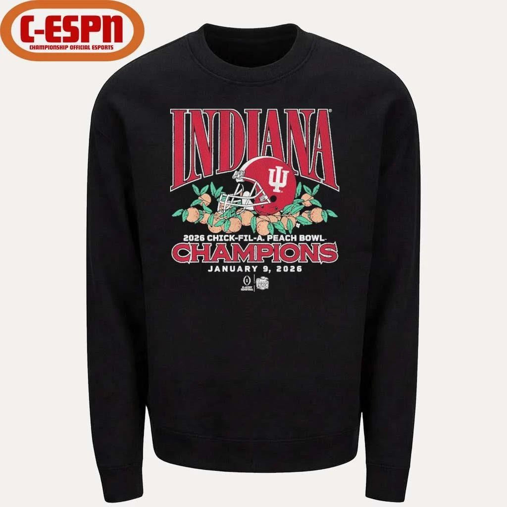 Indiana Football CFP Peach Bowl Champions Shirt