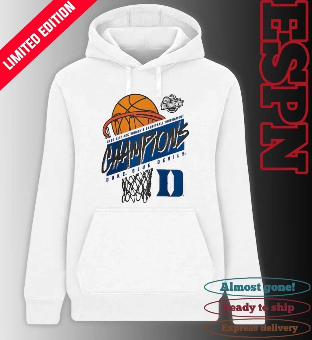 Duke Women’s Basketball Ally ACC Tournament Champions 2026 T-Shirt
