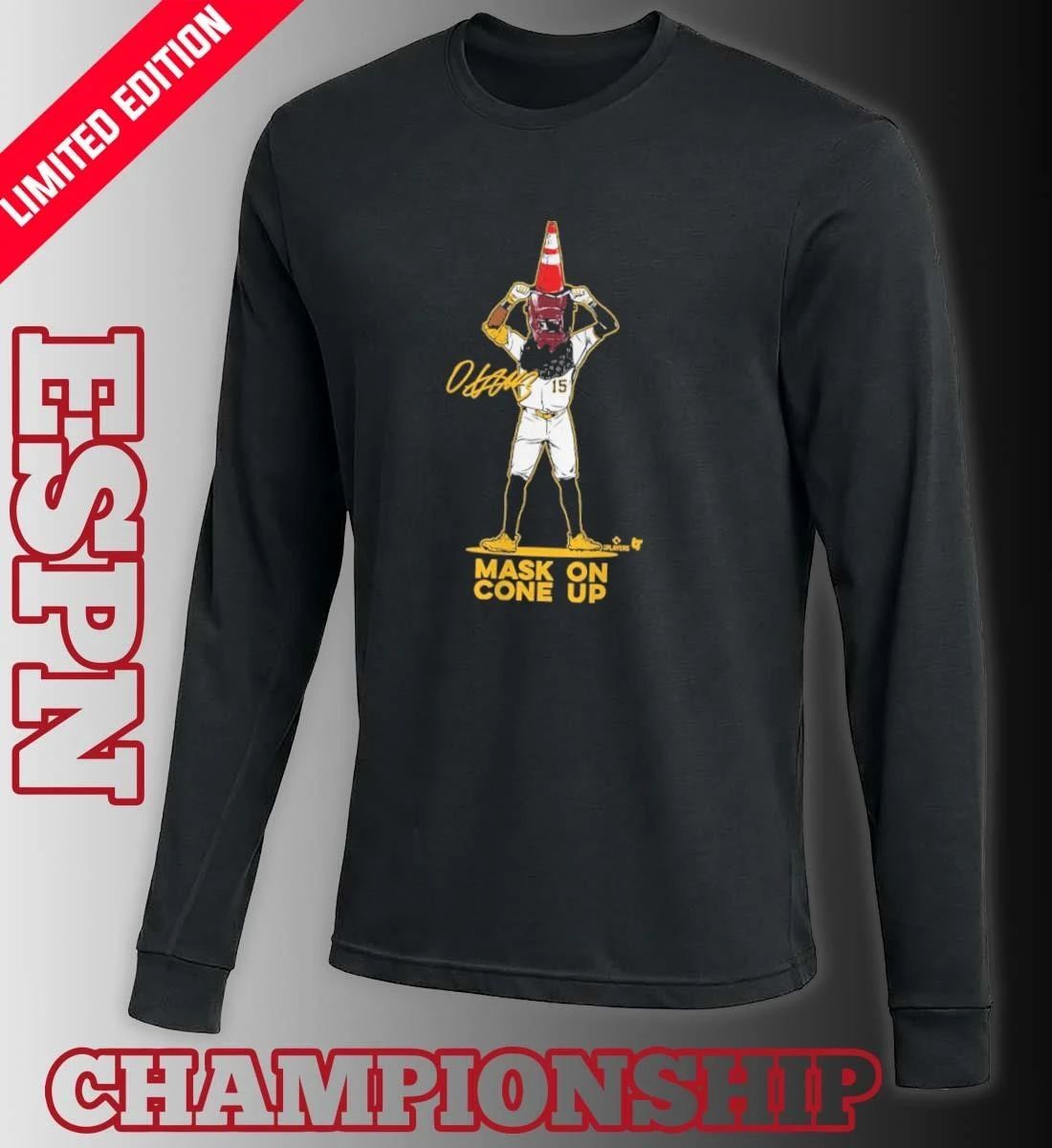 Oneil Cruz Mask On, Cone Up Shirt