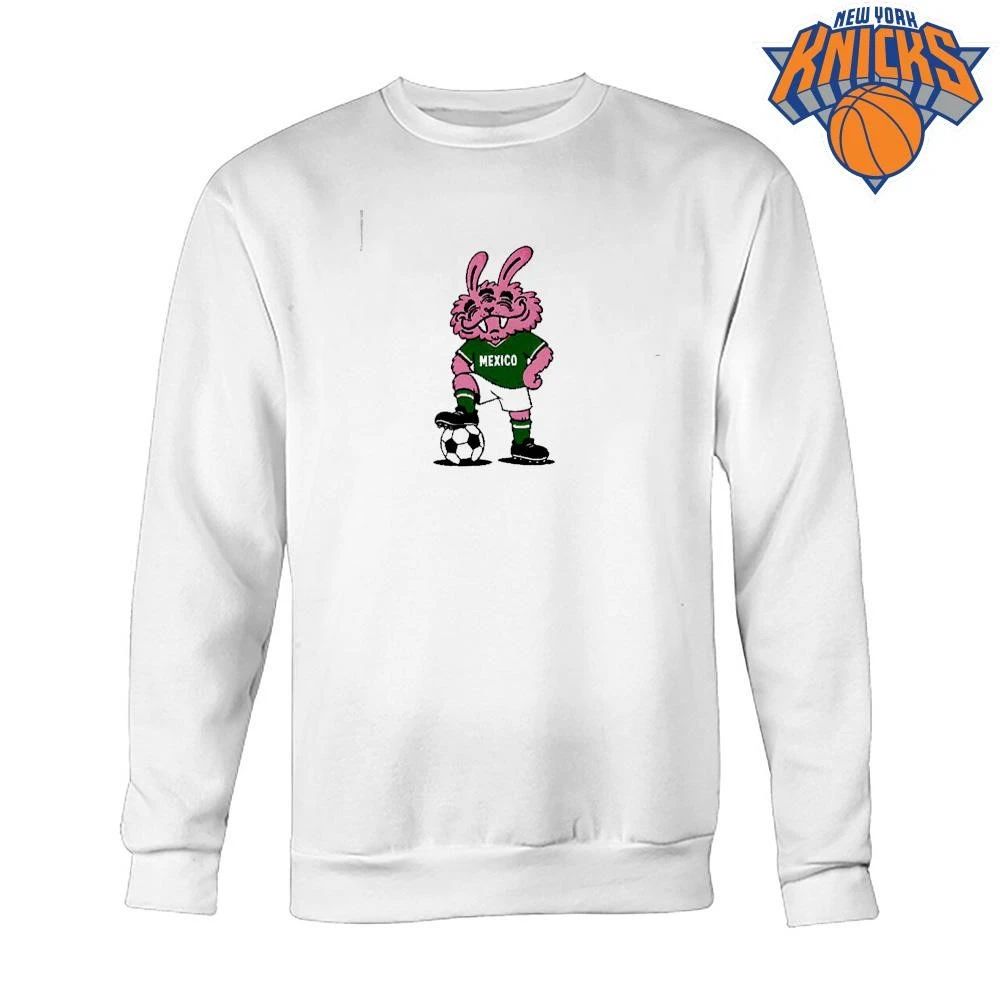 Pink Fluffy Monster Mexico Football Team Supporter Shirt