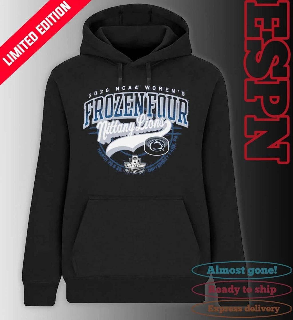 Penn State Nittany Lions 2026 NCAA Women’s Ice Hockey Frozen Four Shirt