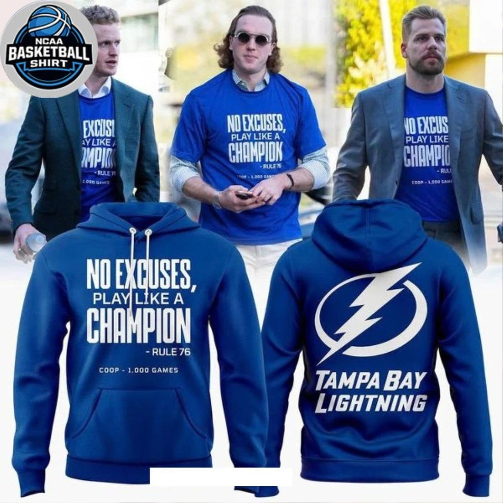 Tampa Bay Lightning Play Like A Champion 2026 Hoodie T-Shirt