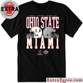 The upcoming Cotton Bowl Goodyear Playoff quarterfinal between Ohio State and Miami will take place on December 31, 2025, at AT&T Stadium in Arlington, TX Shirt – Copy