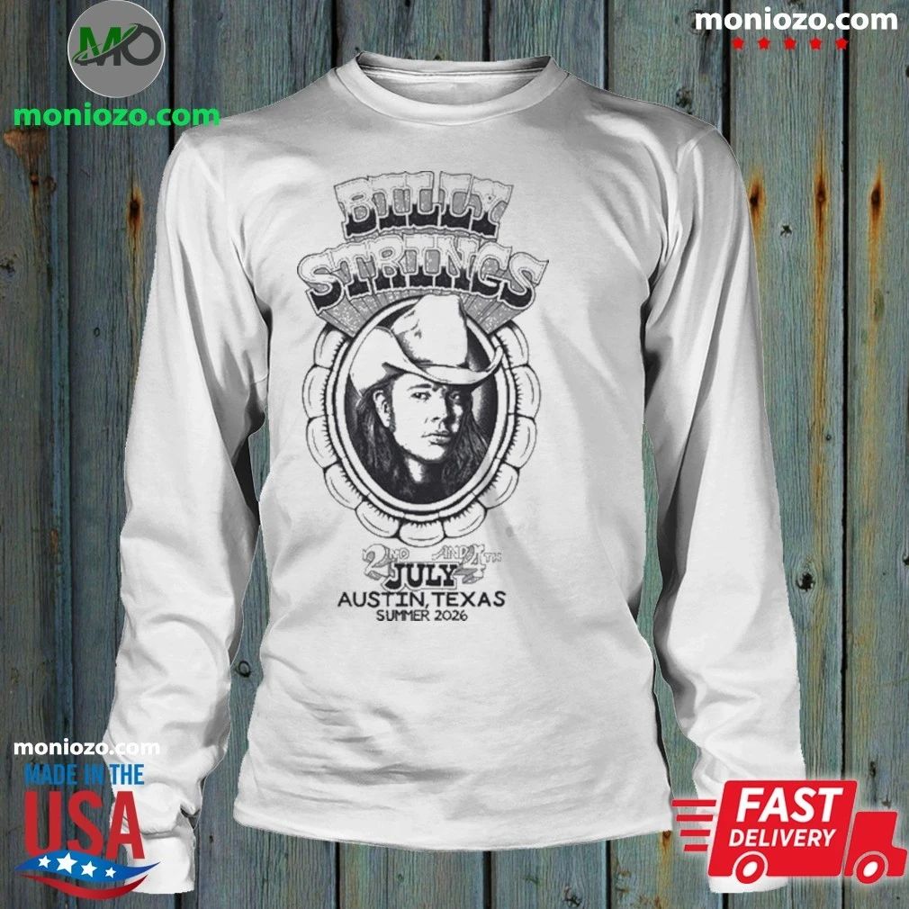 Billy Strings In Austin TX On July 2 2026 T-Shirt