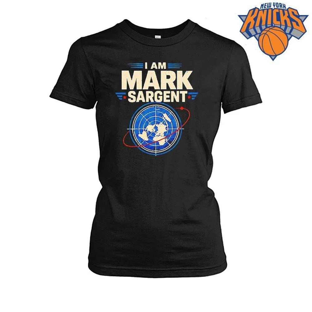 I Am Mark Sargent Flat Earth Map Conspiracy Theory Shirt