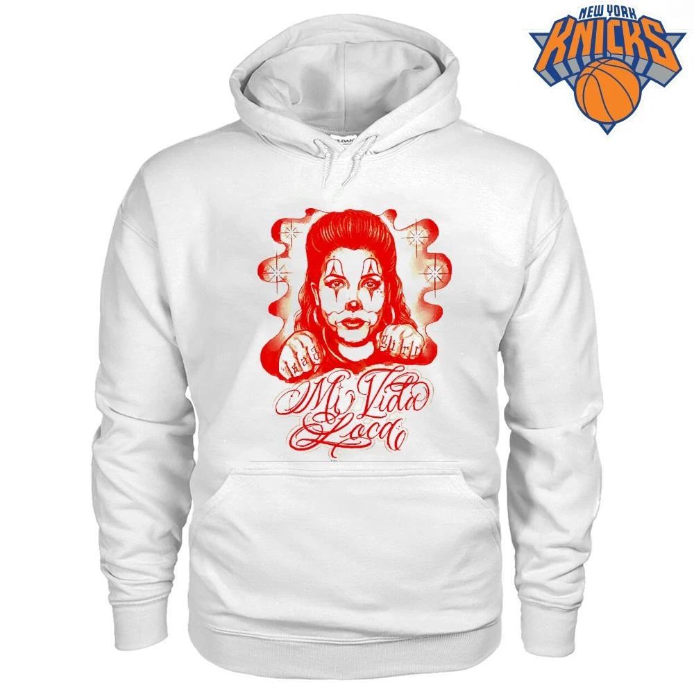 Mi Vida Loca Chicana Clown Girl Bad Girl Tattoo Shirt