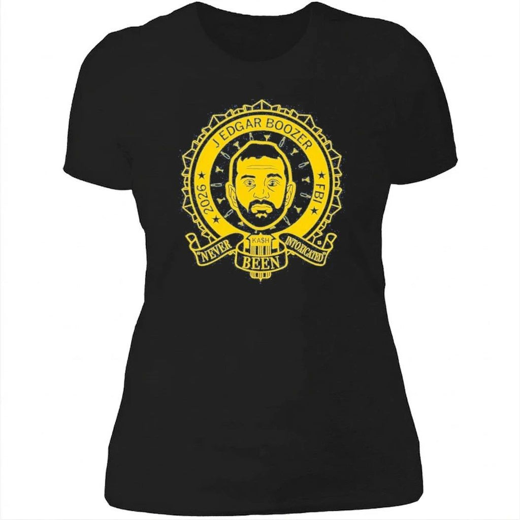 J Edgar Boozer 2026 FBI Been Never Intoxicated Shirt