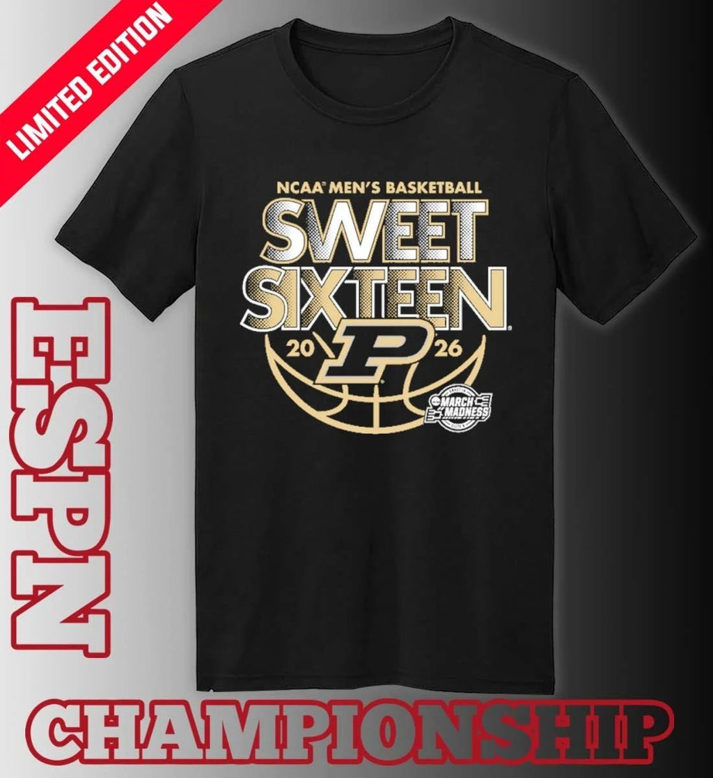 Sweet Sixteen 2026 Purdue Men’s Basketball Shirt