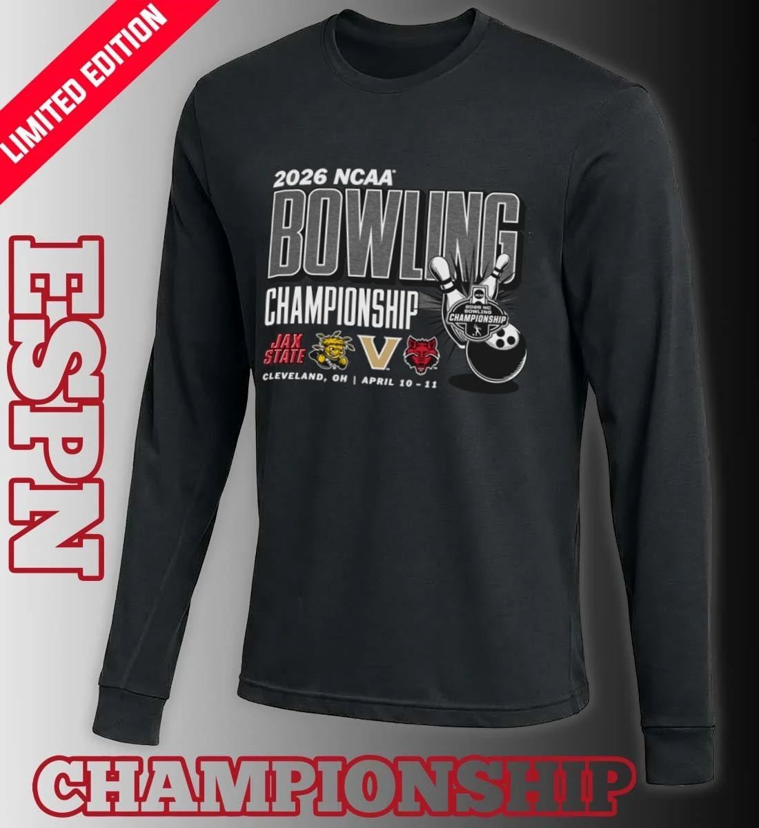 2026 NCAA Women’s Bowling Championship T-Shirt