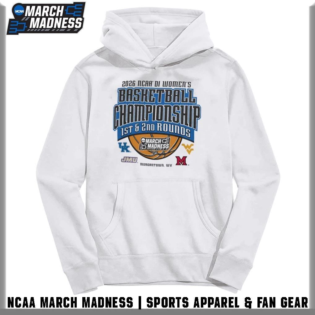 Morgantown, WV 2026 NCAA Division I Women’s Basketball Championship 1st 2nd Round T-Shirt