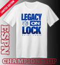 Saint Louis Billikens Basketball Legacy On Lock Bench T-Shirt