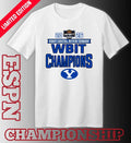 BYU Cougars 2026 WBIT Women’s Basketball Invitation Tournament Champions Locker Room T-Shirt