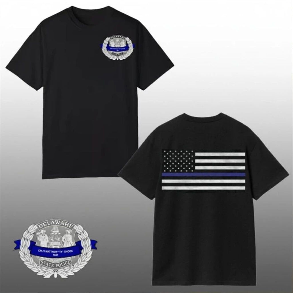 Dave Portnoy Delaware State Trooper Matthew T Snook 1681 Shirt