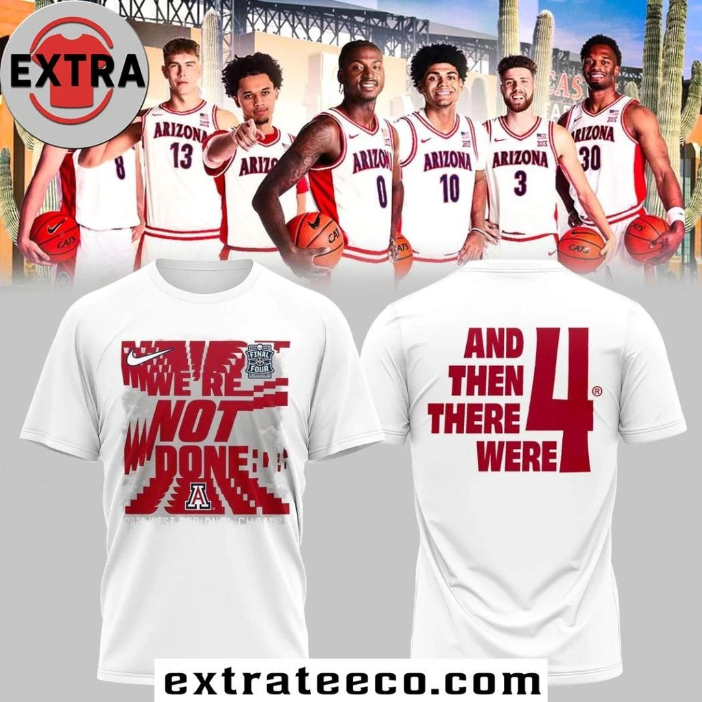 Arizona Wildcats Final Four 2026 Edition For Fan Logo Two Sided Shirt- Top-Rated Gift for College Basketball Lovers