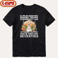 All Men Are Equal Only The Strongest Can Go Rabbit Hunting In Their Seventies Shirt