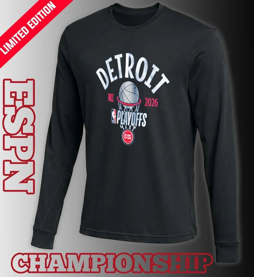 Detroit Pistons 2026 Playoff Bound Shirt