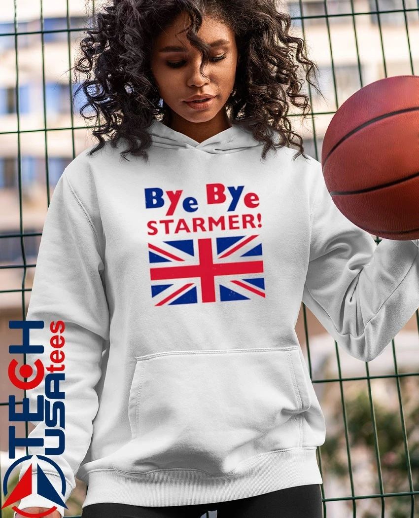 Bye Bye Starmer UK flag shirt