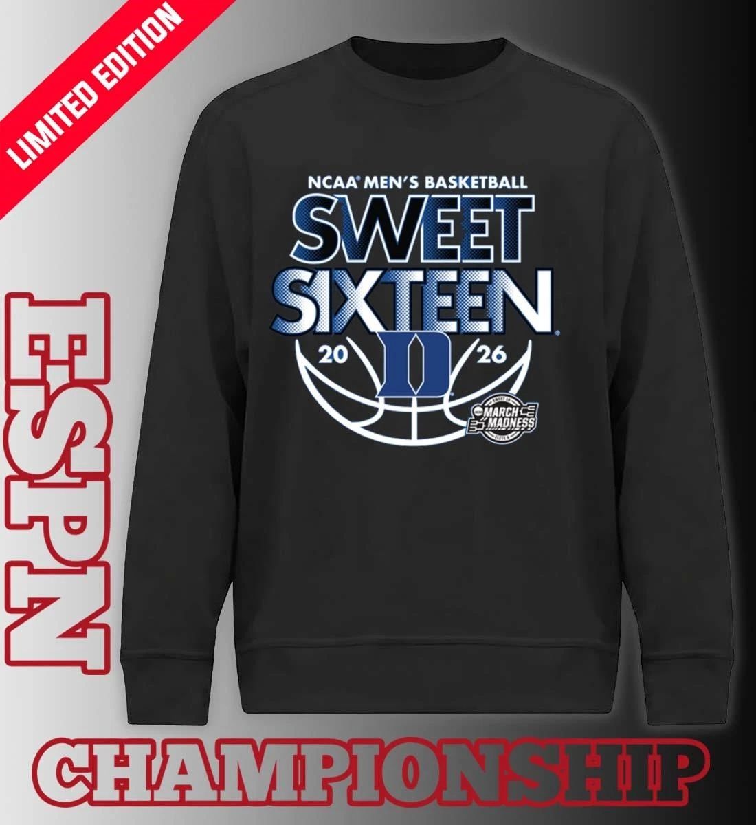 Sweet Sixteen 2026 Duke NCAA Men’s Basketball Shirt