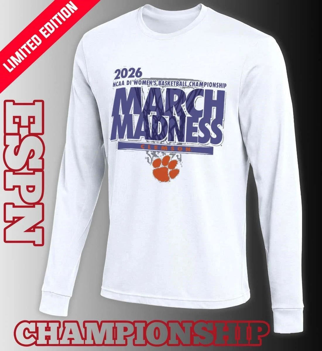 Clemson Women’s Basketball Single Team 2026 NCAA March Madness Shirt