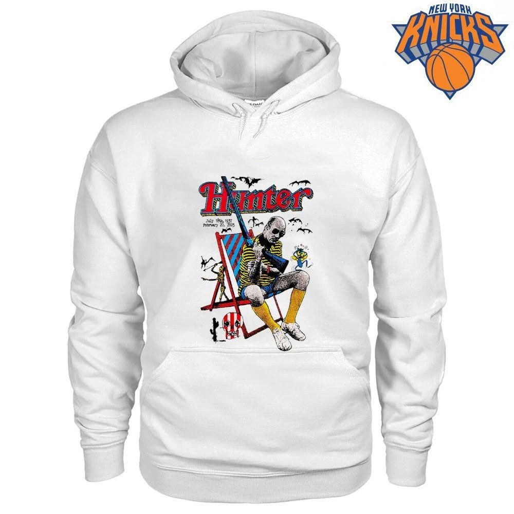Hunter S Thompson Tribute Gun In Lawn Chair Vintage Gonzo Journalist Graphic Art shirt