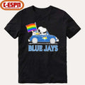The Peanuts Driving Car X Toronto Blue Jays Pride Month Shirt