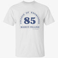 College of Knowledge 85 Marco Island Florida Shirt