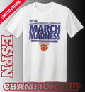 Clemson Men’s Basketball Single Team NCAA March Madness Shirt