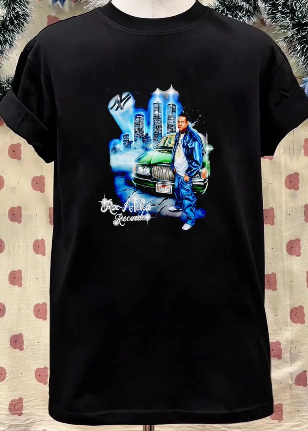 Roc-A-Fella Records Jay-Z Bentley Twin Towers shirt