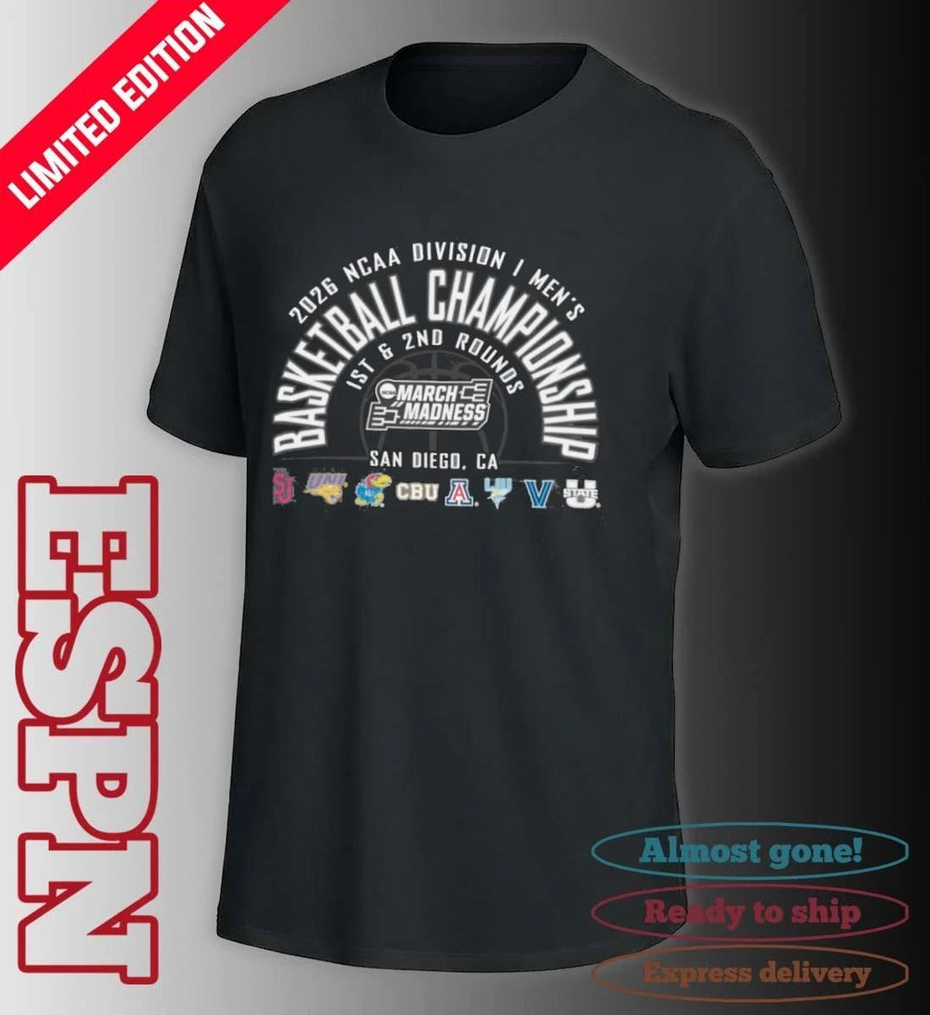 San Diego Regional 2026 NCAA DI Men’s Basketball Championship Shirt