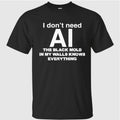 I don’t need ai the black mold in my walls knows everything shirt