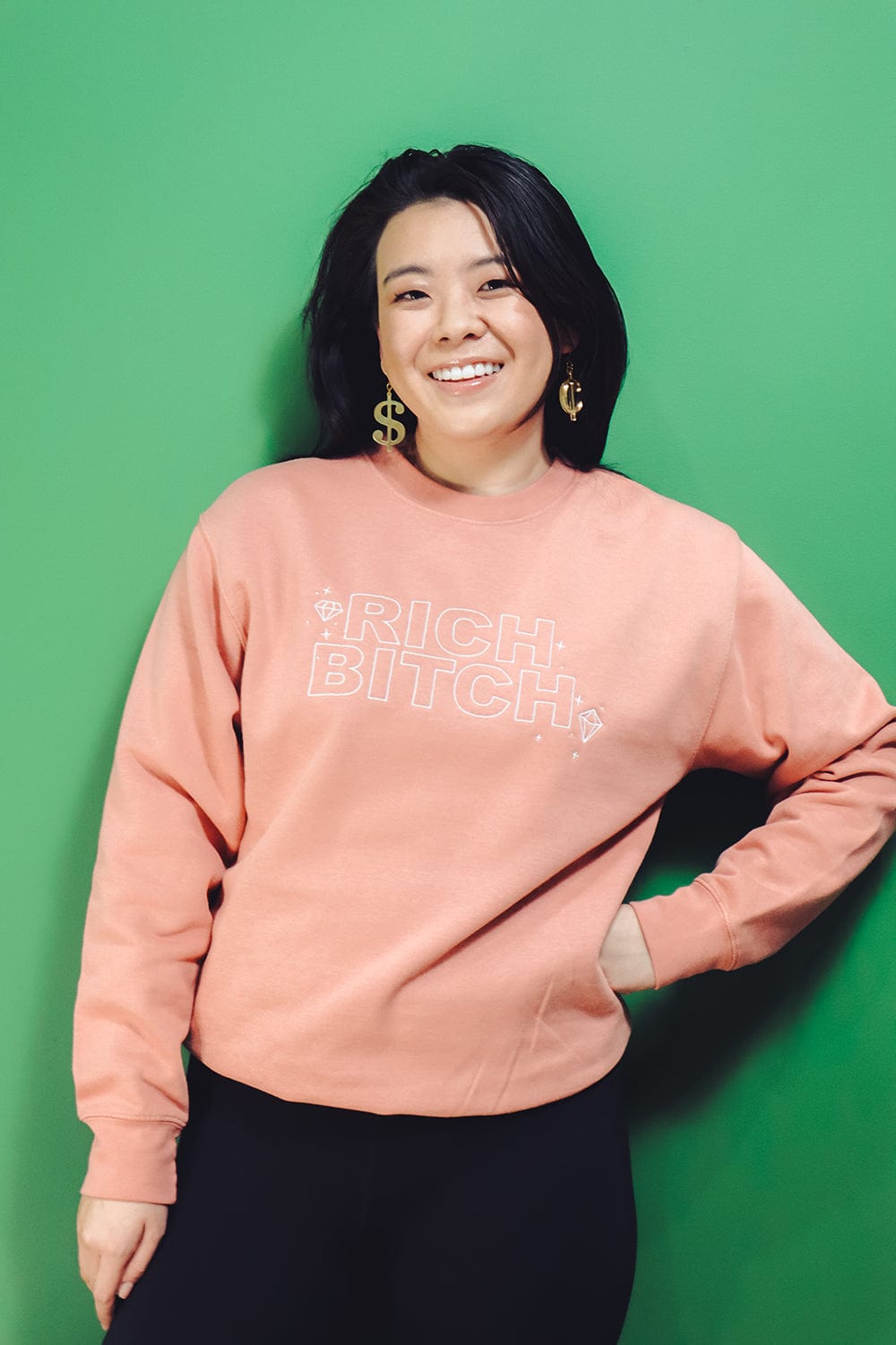 Your Rich BFF: 'RICH BITCH' Crewneck