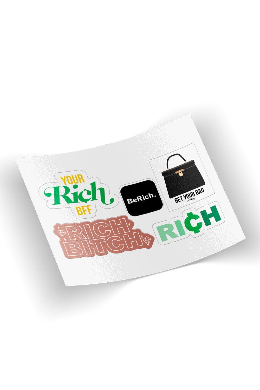 Your Rich BFF: Your Rich BFF Sticker Sheet