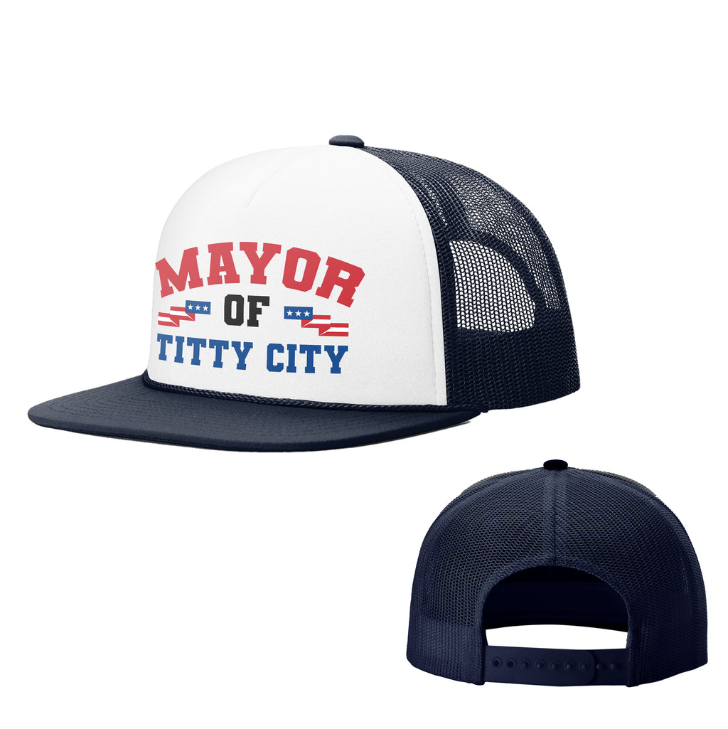 Mayor of Titty City Foam Trucker Hats
