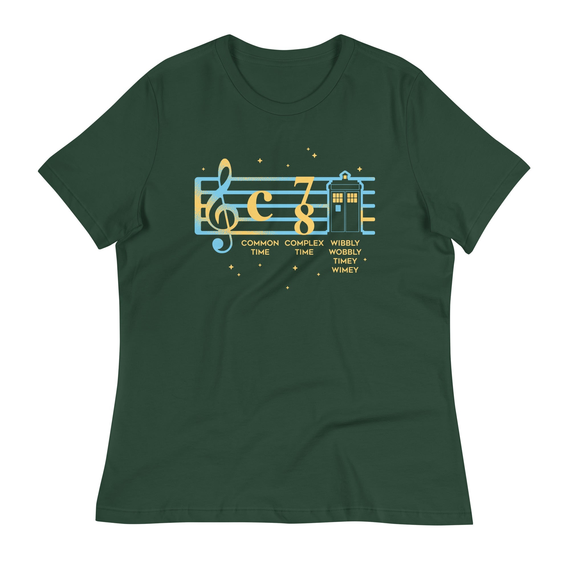 Wibbly Wobbly Timey Wimey Women's Signature Tee
