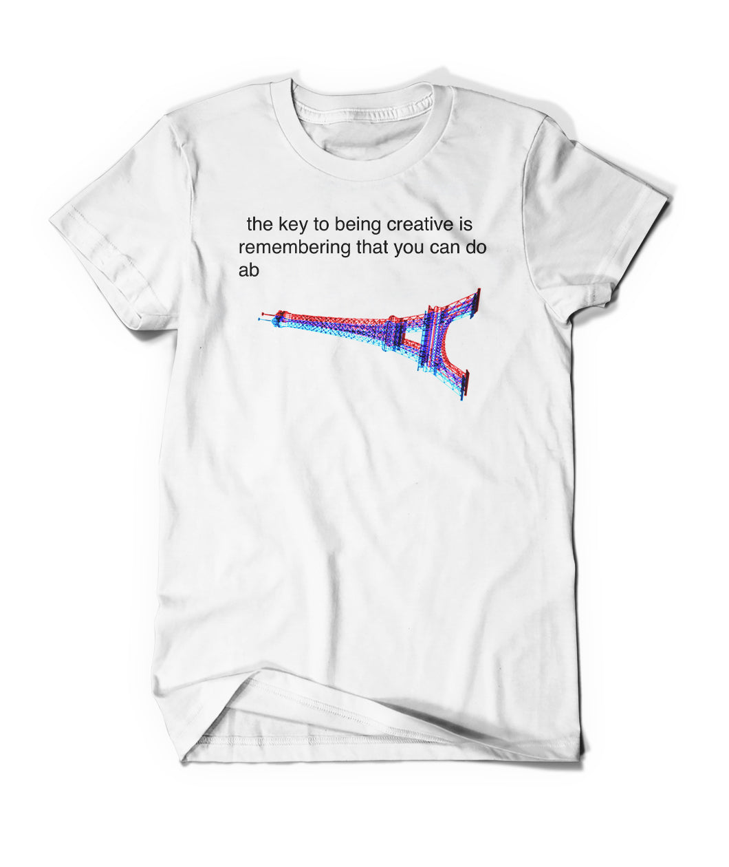 the key to being creative shirt
